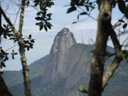 Photo of Christ the Redeemer Picture of the Sculpture of and quot;Christ the Redeemer and quot; which overlooks the city of Rio - taken from on top of Sugar Loaf. , jcb - January 2014
