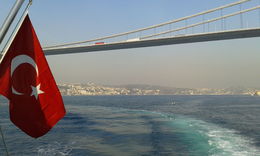 Photo of Bosphorus Morning Cruise This is the view on our return in the cruise, with a stunning view of the city and the beautiful waters of the Bosphorus. , Marisa M A - December 2015