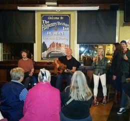 Photo of Dublin music tour Watching the musicians play a traditional reel or was it a jig?. , Tighthead Prop - December 2015