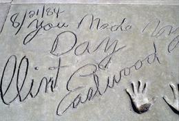Photo of Los Angeles - Walk of Fame in Hollywood Clint Eastwood says, you made my day!, Global Nomad - August 2008