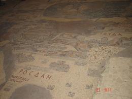 Photo of Mosaic Map The Mosaic Map is situated in the Church of St George in Madaba.The map was created around 6th century CE and discovered in 1896., Olivia Z - November 2008