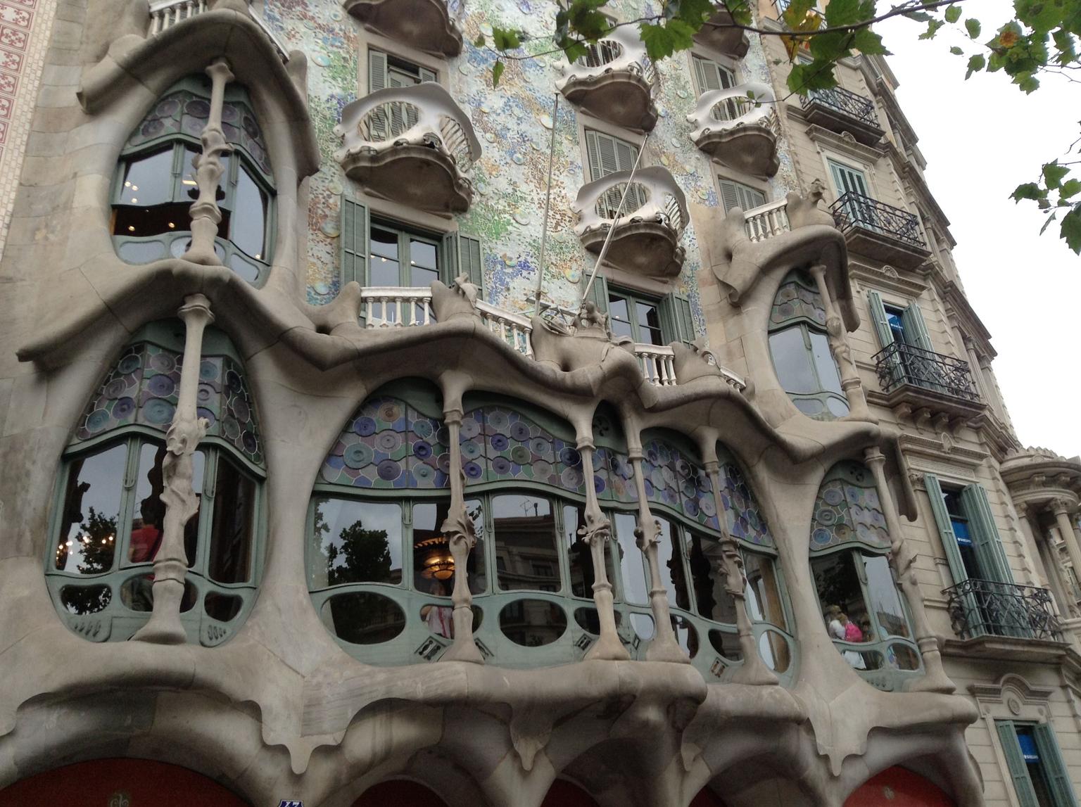The Architecture in Barcelona is spectacular!