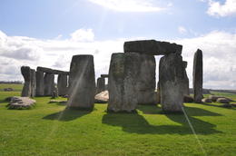 Photo of the stones of Stonehenge I love the rays of light filtering through, making this seem more mystical , marianne k - May 2013