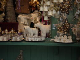 Photo of Christmas Market stand In the middle of the city is the oldest Christmas Market. You'll find all kinds of ornaments and gifts of the season. , JOHN D - February 2011