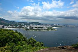 Photo of View from Sugar Loaf This photo was taken from the second level of the tour/visit to Sugar Loaf in Rio de Janiero, Brazil. I had a fantastic time! , Forrest L A - December 2015