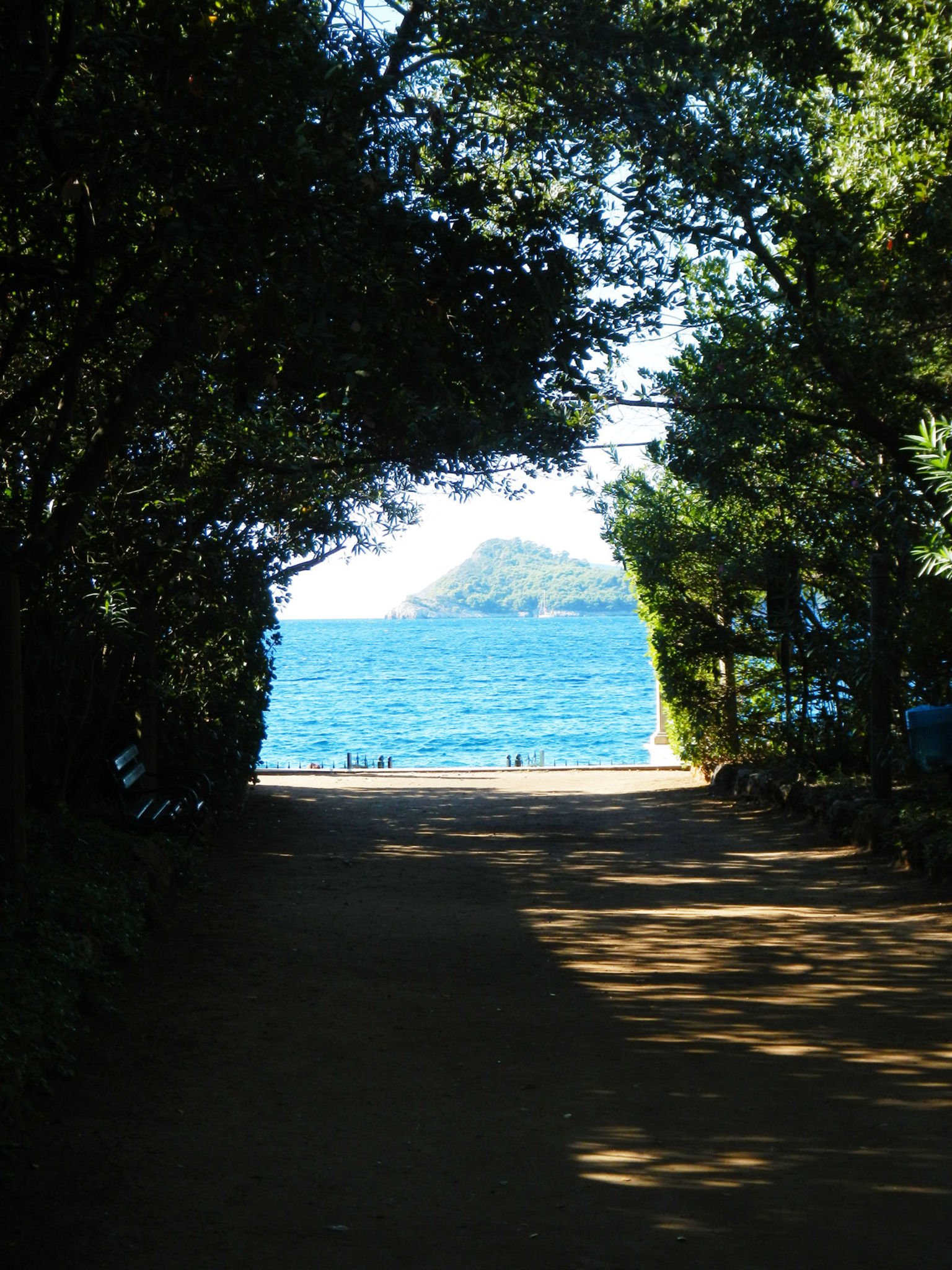 Lopud Park on Lopud Island