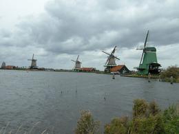 Photo of Windmills, Zaanse Schans We even visited a windmill (own expense) while at Zaanse Schans., MIRAN S - October 2008
