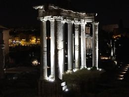 Photo of By the light of the silvery moon. One of dozens of beautiful night time shots during the Coliseum tour. , Phoebe - July 2016