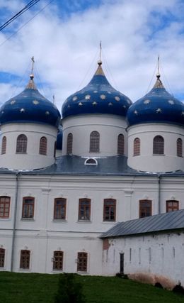 Photo of Church at the monastery We visited the oldest monastery in Russia which was near the centre of Novgorod and this was a church that we saw. , Helen H - August 2015