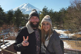 Photo of Mount Fuji from the visitors centre Garry and Kate Christmas Day 2013 Expect great views from the visitors centre , Garry W - January 2014