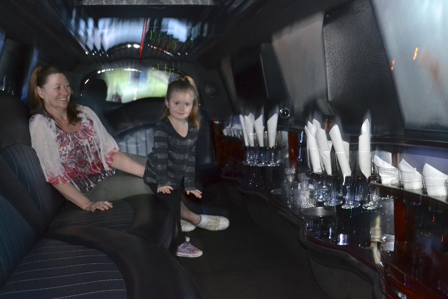 Our limo ride
