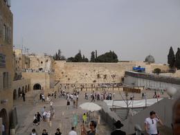 Photo of Worshipers at the Western Wall, Jerusalem Worshipers at the Western Wall, Jerusalem - November 2011