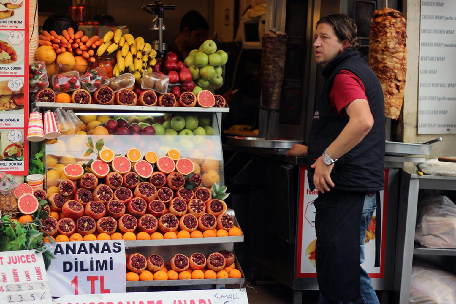 Fresh squeezed juice