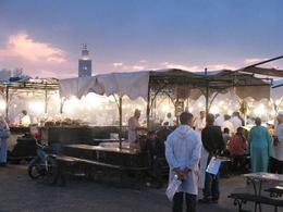 Photo of Marrakech tour -medina and souks Night market at Djemaa El Fna. Went back for the night market after the main daytime Marrakech tour. - February 2010