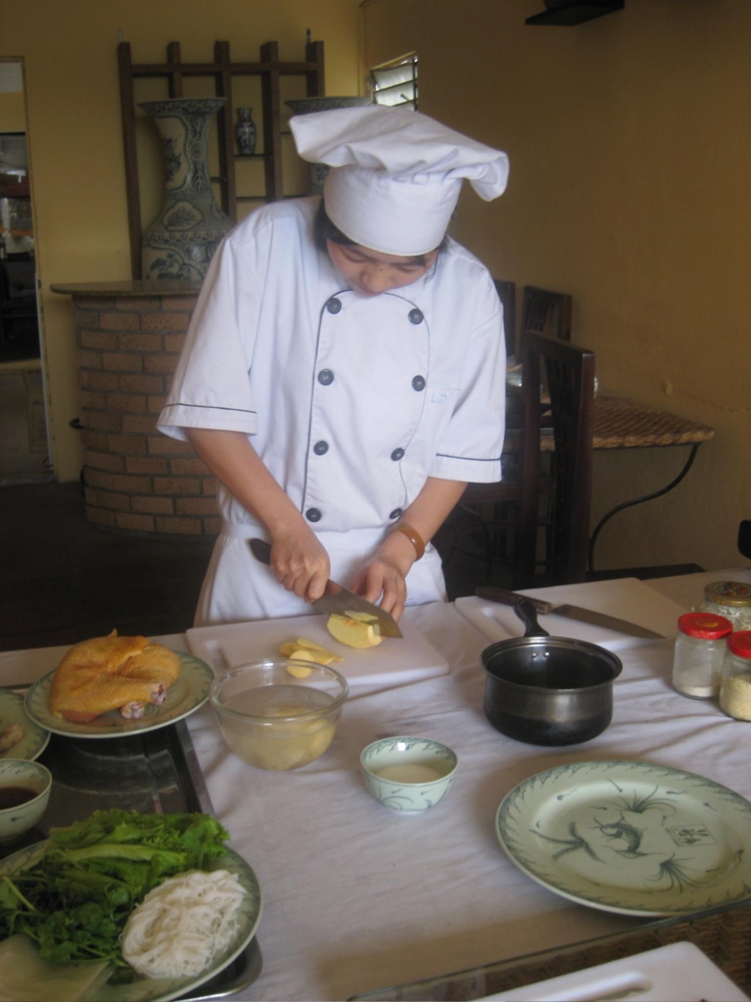 The real chef at work