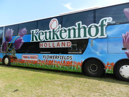 Photo of Keukenhof Gardens Bus!!! Even the bus was beautiful, could see many other visitors taking photos of the bus! , Len - May 2015
