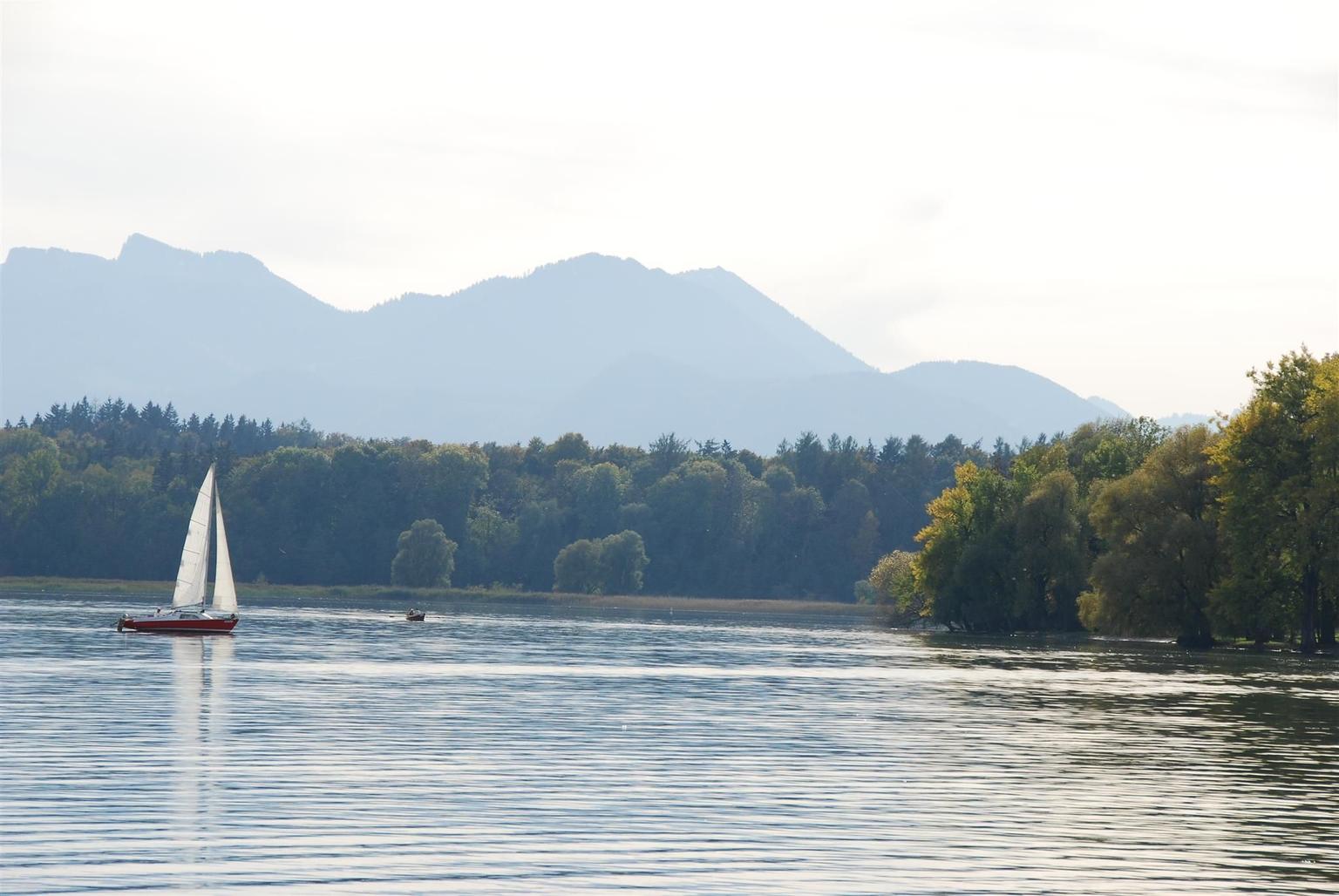 View on Fraueninsel Island