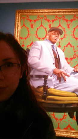Photo of At the Smithsonian American Art Museum LL Cool J, AKA the greatest portrait ever - December 2014