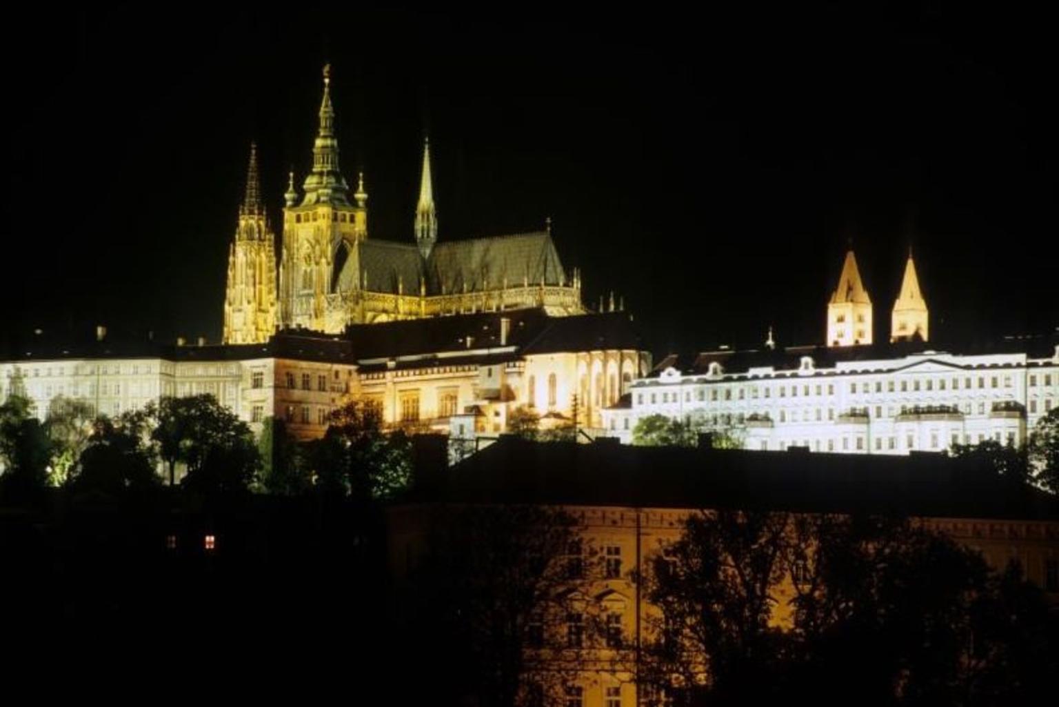 Prague Castle at Night