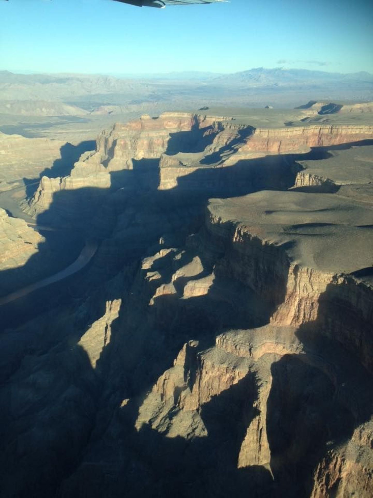 View from the plane