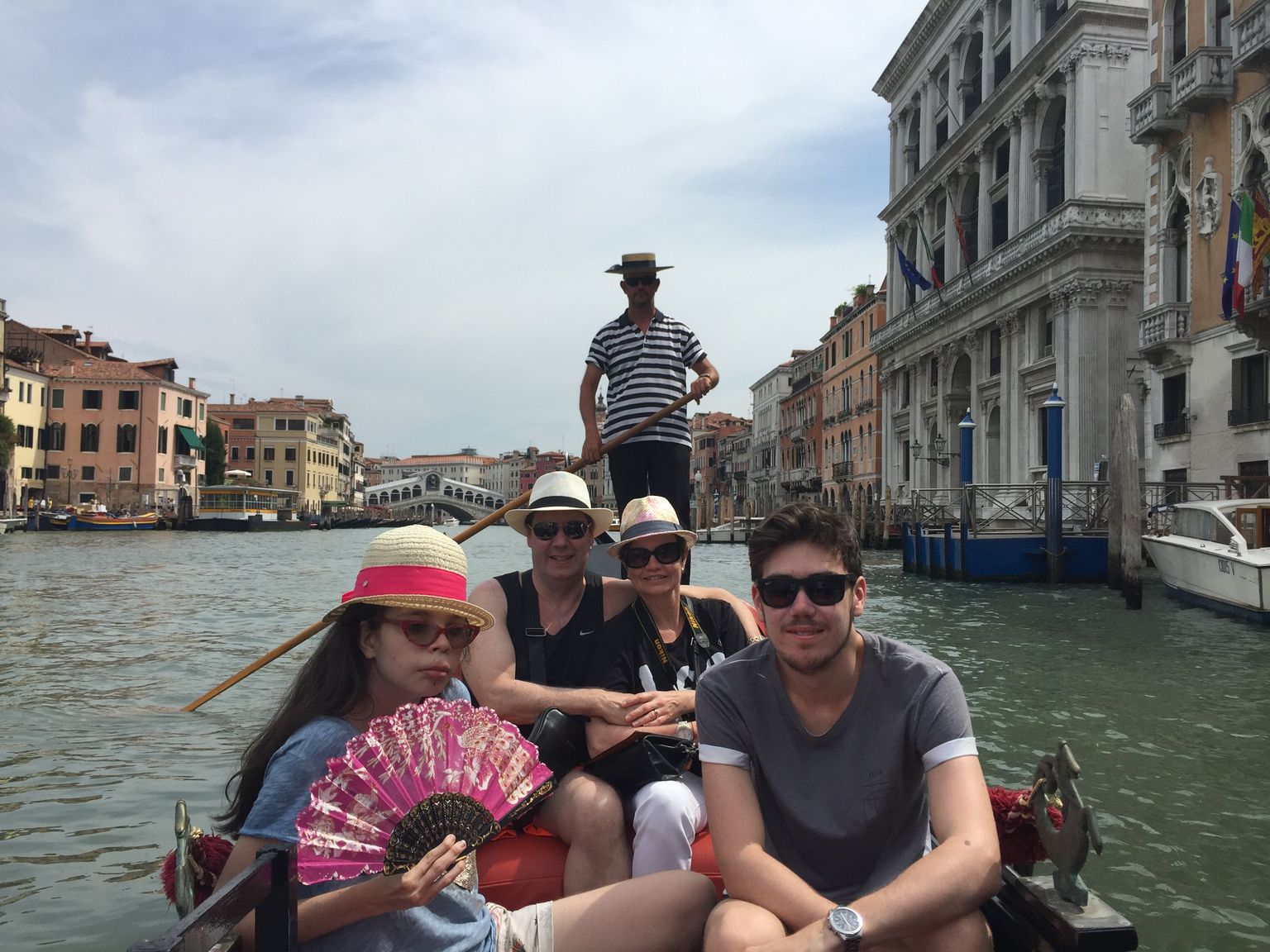 Aussie Family enjoying Gondola tour