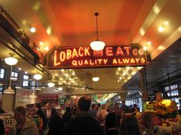 Photo of Pike Place Market Pike Place Market: Shot walking along the inside of the market, Skootre - October 2010