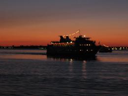 Photo of Sunset on the NYC Harbor Lights Cruise NYC Harbor Lights cruise, sunset., Alison H - March 2008