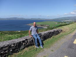 Photo of Ring of Kerry coastal scenery Mario at a scenic spot during the Ring of Kerry Tour , Mario S - October 2013