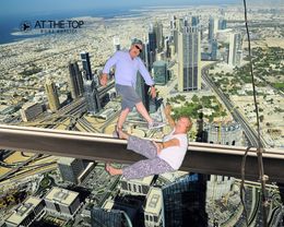 Photo of Burj Khalifa At The Top This photo was taken using the green screen technology available at the souvenir shop. , Jodie A - April 2015