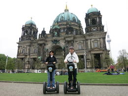 Photo of On our segways My partner and I. Our tour guide was more than happy to take our photo for us! , Simone N - July 2013