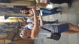 Photo of We stopped for churros on our way back from the market On our walk back to the cooking class we stopped for fresh churros , Leslie A - September 2016