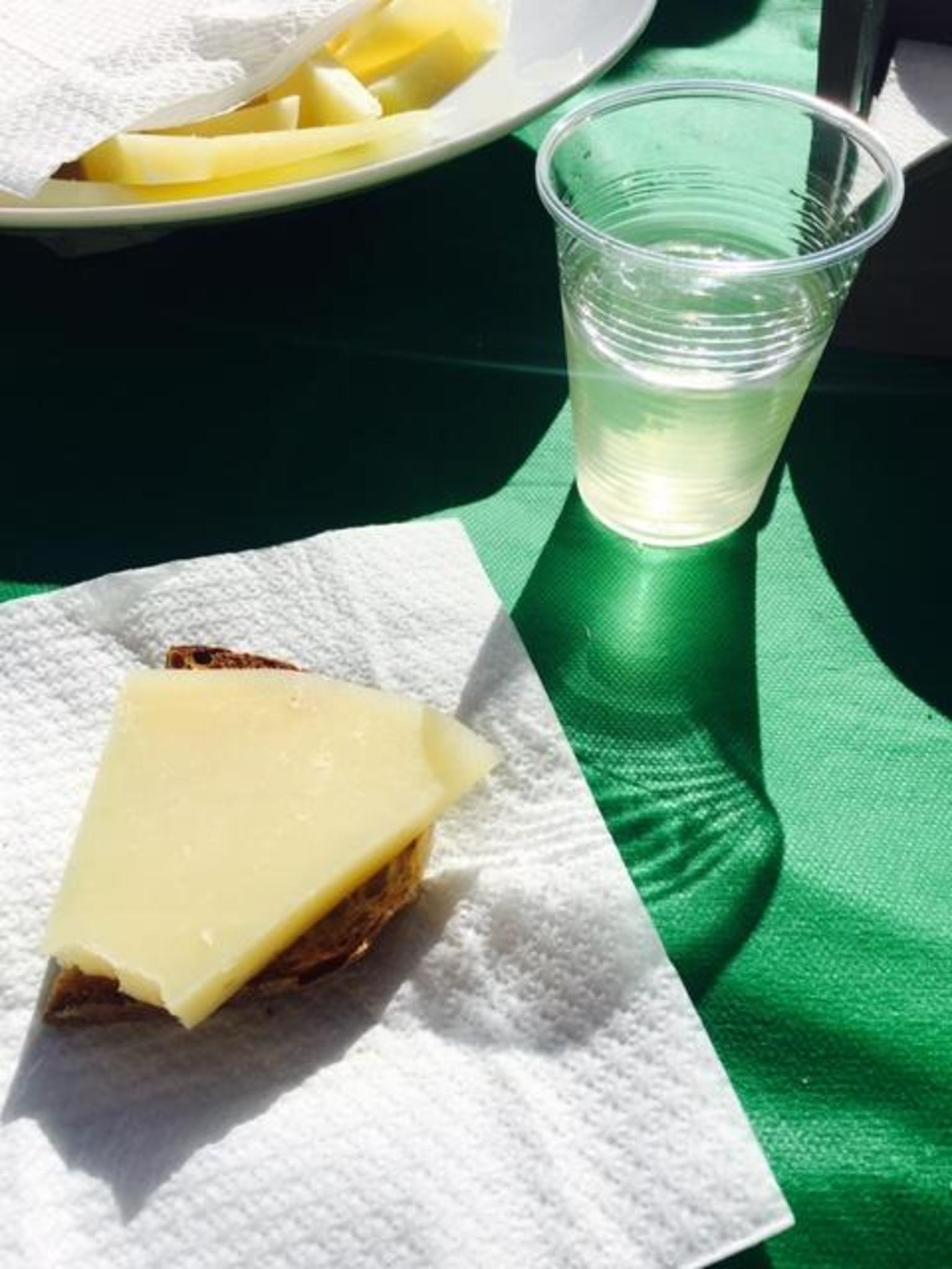 Wine and cheese
