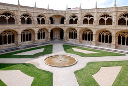 Photo of Jeronimos Monastery of Belem Monastery of St Jerome (Mosteiro dos Jeronimos), located in the Belem district of Lisbon, Portugal - November 2011