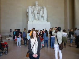 Photo of Lincoln Memorial Awesome that we were able to spend some free time to actually see this., Irene - June 2013