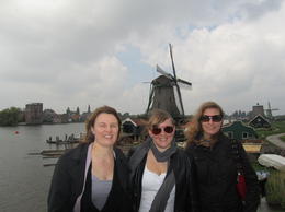 Photo of On top of a peanut oil windmill Us girl's enjoying the last moments of the tour. Also, while on the bus you have headphones that give you lots of interesting information, very good. :-) , Rachael B - June 2013