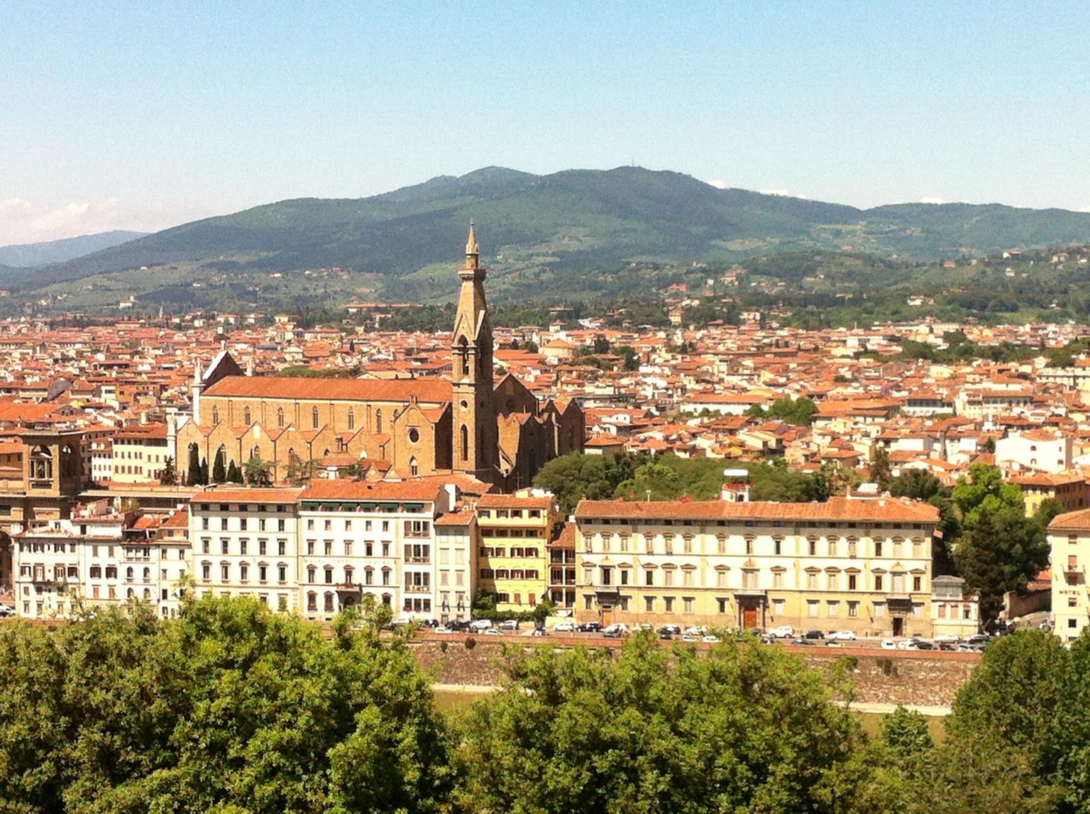 View from Michelangelo Square