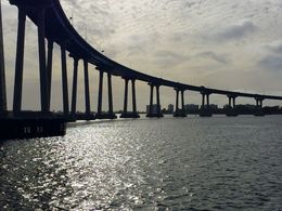 Photo of Coronado Bridge As the boat is approaching the bridge. Very spectacular to see from the water. , Wallis K - December 2015