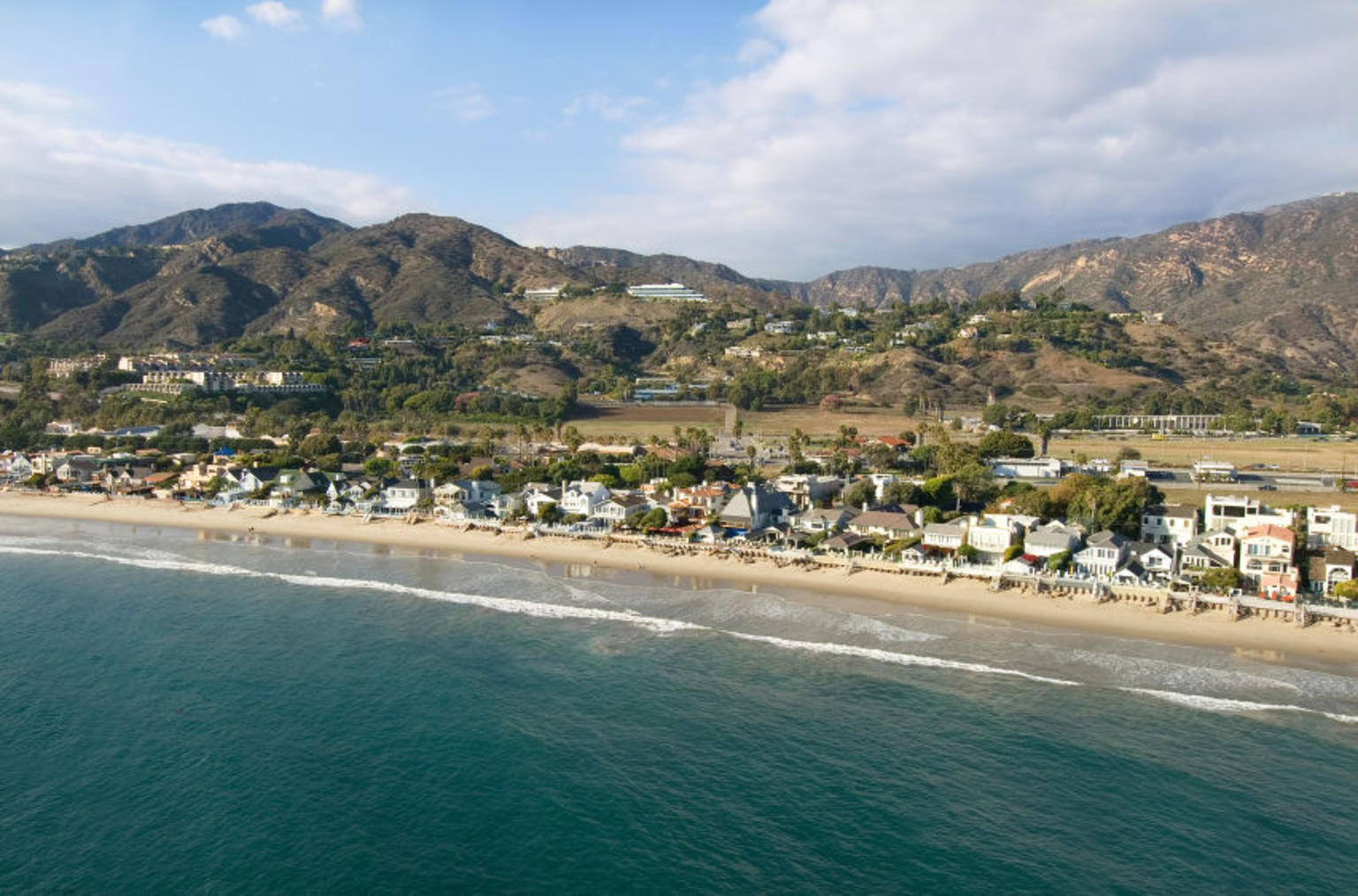 Pacific Coast in Malibu, California