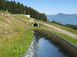 Photo of Pilatus Toboggan Ride Doing the optional toboggan ride, at the Frakmuntegg cable car stop on Mount Pilatus - September 2009