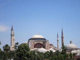 Photo of Inside and outside the Hagia Sofia Hagia Sophia (Aya Sofya), Istanbul, Turkey, Patricia P - October 2014