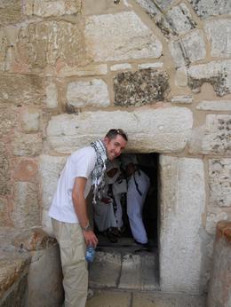 Photo of Little Town of Bethlehem Half Day Trip Door into Church of Nativity, Timetable Tim - August 2010