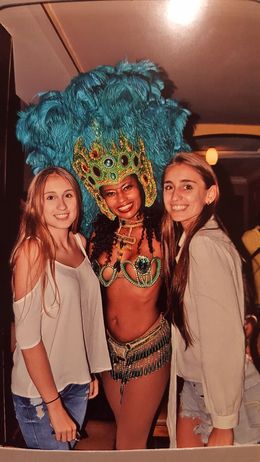 Photo of Big daughters enjoying Samba ! My big girls enjoying the Samba show at Plataforma in Rio de Janeiro , Andreas J - January 2016