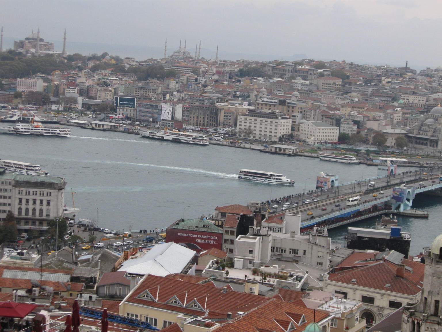 Old Istanbul from the Galata Tower