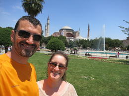 Photo of Inside and outside the Hagia Sofia Hagia Sophia (Aya Sofya), Istanbul, Turkey, Patricia P - October 2014