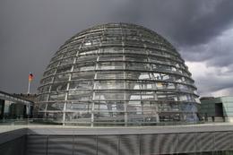 Photo of The dome of the Reichstag building Walking around the interior of this amazing dome will give you an overview of much of Berlin., Stephanie G - April 2010