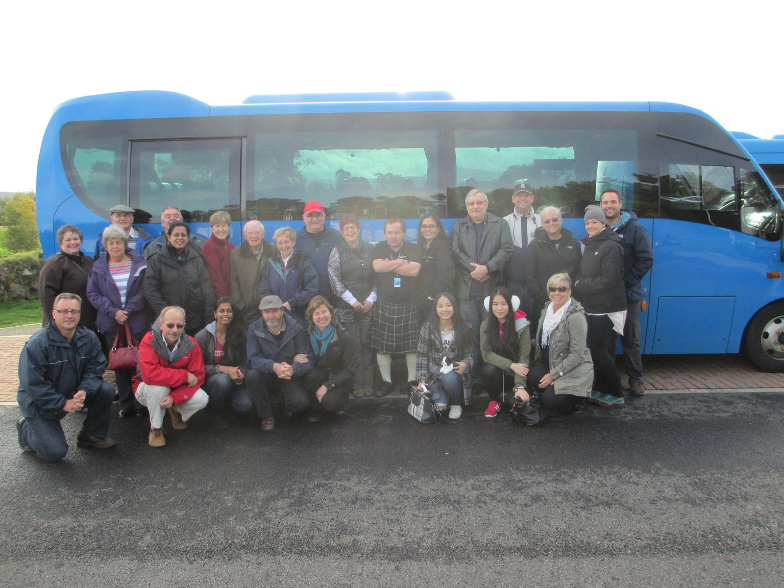 Tour group photo