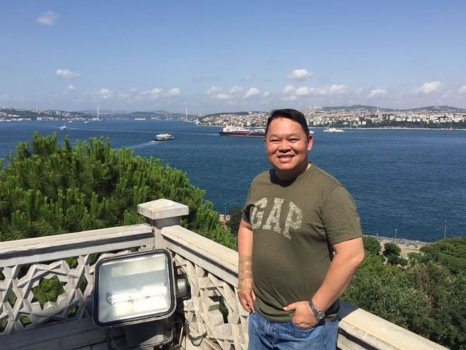 Bosphorus from the Topkapi Palace