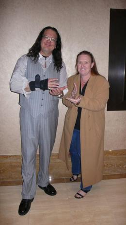 Photo of Penn and Teller Here I am at the Penn and Teller show at the Rio Suite Hotel and Casino., JennyC - February 2008