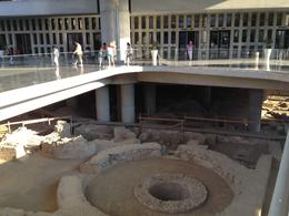 Photo of Viator Exclusive: Acropolis of Athens, New Acropolis Museum and Greek Dinner The Acropolis Museum built on top of ancient ruins - September 2013
