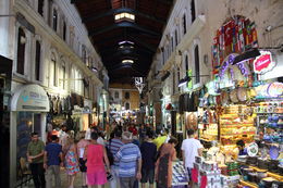 Photo of One of the many avenues of the Grand Bazaar Tourists and locals shopping in the Grand Bazaar including us looking for that unusual item. , Jenny H - August 2015